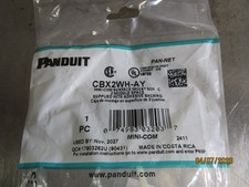 Panduit CBX2WH-AY Mini Com Surface Mount Box