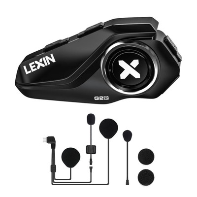 Bluetooth Headset Helm Kommunikationssystem LEXIN G2P 6 Personen 1000m