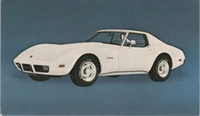1975 Chevrolet Corvette Postcard UNP