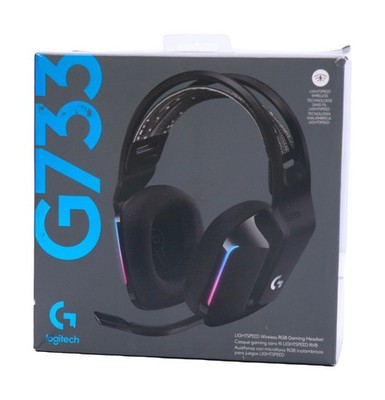 Logitech G733 Lightspeed Wireless Gaming Headset - 981-000863 Black