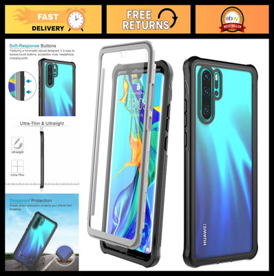 360° Full-Body Heavy Duty Phone Case with Screen Protector for Huawei P30 Pro -