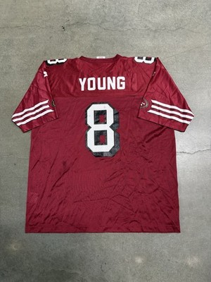 Vintage 90's San Francisco 49ers Steve Young #8 Starter NFL Jersey