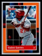 2022 Donruss Holo Orange Vladimir Guerrero #258 Los Angeles Angels MLB
