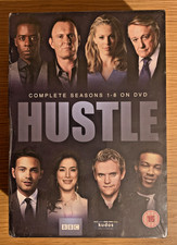 HUSTLE - Series 1-8 - Complete (Box Set) (DVD, 2012) - NEW/SEALED - TH