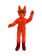 Other Brands Nakajima Manufacturing Nakajima Tiger Mask Series Sofubi Red  F5q19