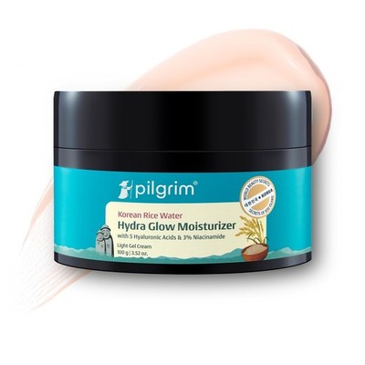 Pilgrim Korean Rice Water Hydra Moisturizer 100g-Hyaluronic Acid Niacinamide
