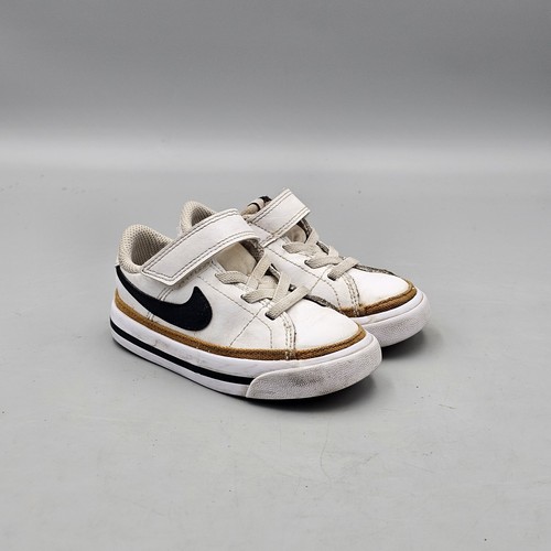 Nike Toddlers Size 7 C US Court Legacy White Little Boys Kids Shoes DA5382-102