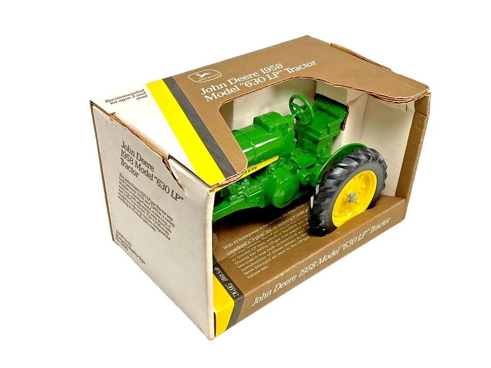 Tractor John Deere modelo 630LP vintage ERTL 1958, n.º 5590, 1:16, nuevo en caja Foto 3 de 4