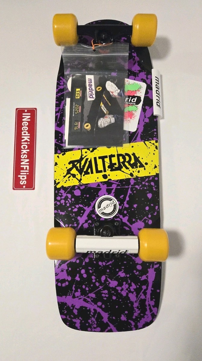 BACK TO THE FUTURE MADRIDVALTERRAスケートボード Madrid Back To Future Valterra Marty Anniversary Skateboard +