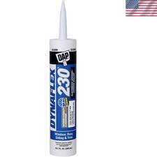 12 Pack of 10.1 Oz 18305 Dynaflex 230 Clear Window, Door, and Trim Sealant