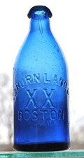 BOSTON SODA BOTTLE: Coburn Lang & Co / XX / Boston and A.B.C.Co New Haven, Ct.
