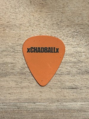Authentic New Found Glory Chad Gilbert Staged Used Guitar Pick Rare xChadballx 