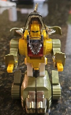 G1 Transformers KO Diaclone Dinobot Slag Prehistory Triceratops Ancient Animal 