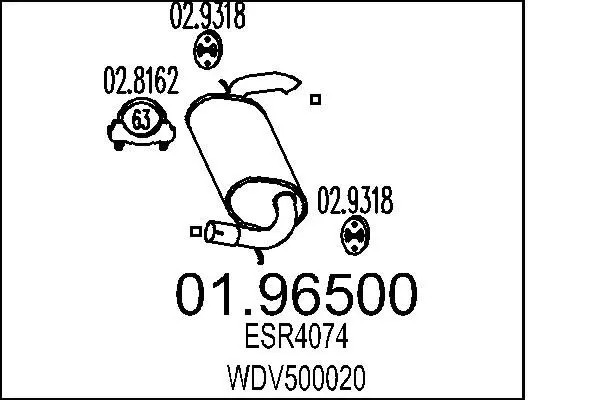 Mts Silenziatore Finale 01.96500 - Immagine 2