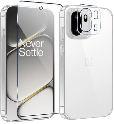 Compatible for Oneplus 15R 5G Phone Case with Screen Protector & Camera Lens Pro