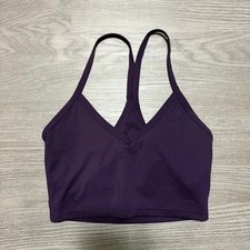 SET Active Dark Purple Sportbody Longline Sports Bra