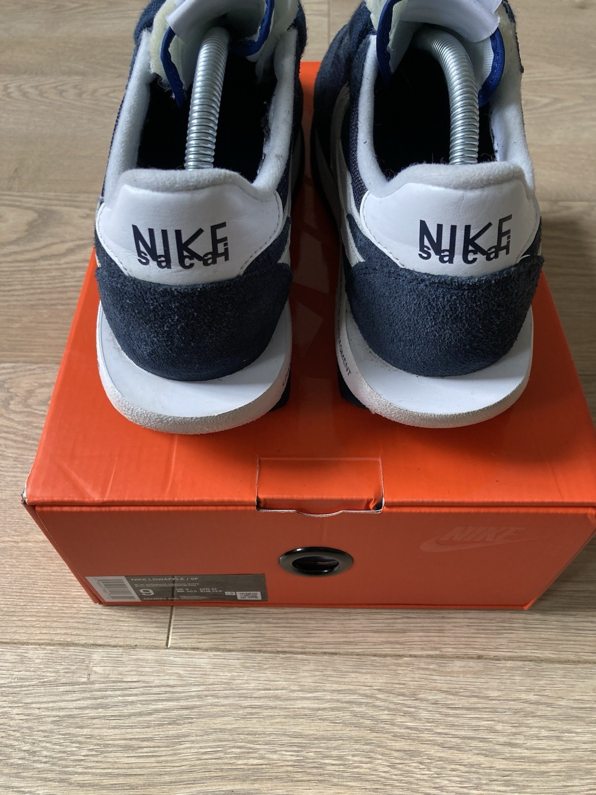 SACAI X NIKE Nike X Sacai X Fragment FRGMT LD Waffle blu taglia 8 UK