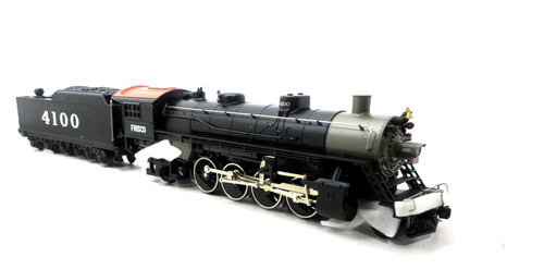 Locomotora de vapor Lionel 6-18030 calibre O Frisco 2-8-2 Mikado y licitadora #4100 | Zustand: Used