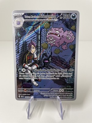 Pokémon Ewige Rivalen Team Rockets Smogmog 199/182 Deutsch Karte TCG