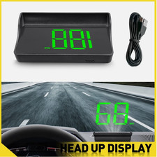 Car Digital GPS Speedo Speed MPH HUD Head Up Display Speedometer Universal