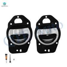 Pair 2 Front-Rear Left Door Trim Panel For 2008-2011 Chevrolet HHR With SS model