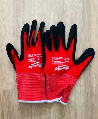 Milwaukee paire de gants de travail rouge/noir taille XL MPN 1739 - Photo 1/2
