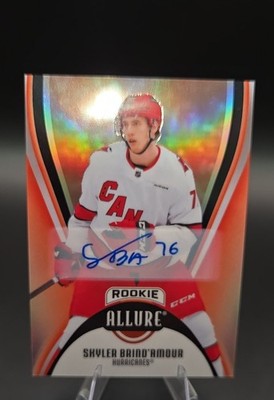 2025-26 Upper Deck Allure - Rookies Skyler Brind'Amour #105 Red Rainbow...