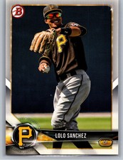 2018 Bowman Draft #BD-52 Lolo Sanchez *PI