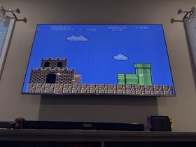 Nintendo NES Bundle W/ controllers, Cables And 4 Games