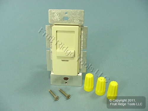 Leviton Ivory Slide Dimmer Switch 1000VA Magnetic Low Volt Non-Preset INM10-1LI