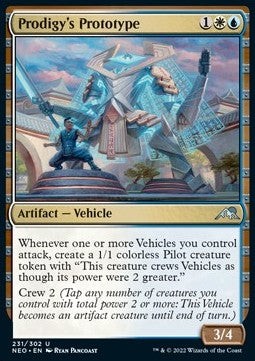 Magic/MTG Prodigy's Prototype NEO-231 Uncommon Englisch NM
