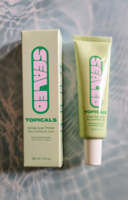 NIB! Sealed Topicals Active Scar Filling Primer Anti Aging Acne Prone Skin