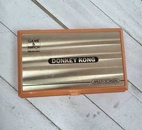 VINTAGE NINTENDO DK-52 1982 DONKEY KONG GAME WATCH WORKING NEW BATTERIES