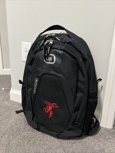 SAC À DOS ORDINATEUR PORTABLE FIREBALL cannelle whisky DEVIL LOGO OGIO Metro 17" MacBook Pro - Photo 3/13