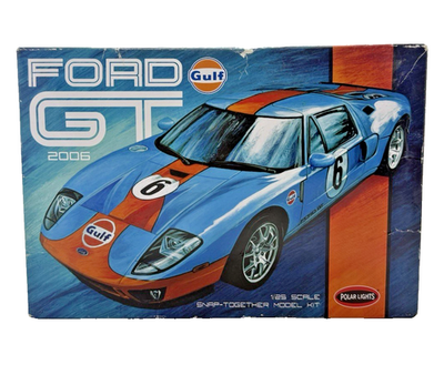 #ad #ad Polar Lights POL955 Skill 2 Snap Model Kit 2006 Ford GT quot;Gulf Oilquot; 1 25 NIB $27.99