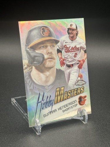 Gunnar Henderson 2025 Topps Chrome Baseball Hobby Masters SSP Baltimore Orioles - Picture 2 of 4