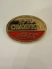 Vintage Coca-Cola Yo-Yo Champion pin badge