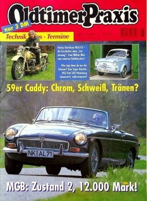 2) Oldtimer Praxis 06/1995 - NSU Fiat 500 Weinsberg L - Cadillac Coupe de Ville