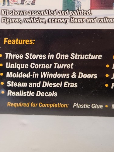 Walthers Merchant's Row II Kit Item HO Scale New Sealed - Picture 6 of 8