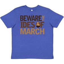 Inktastic Beware The Ides Of March Youth T-Shirt Shakespeare Reading William Tee
