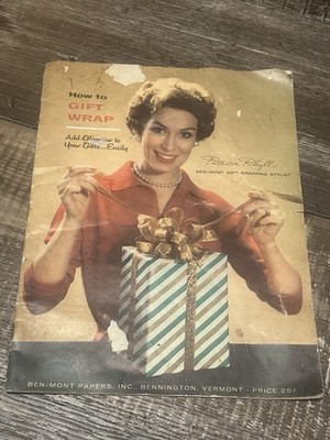 1957 How To Gift Wrap Bennington  Virgina Magazine Ben Mont Papers
