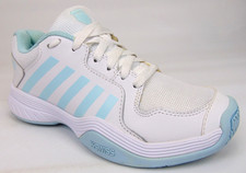 K-Swiss, Court Express Pickleball Shoes Women's Size 6.0 M, White Blue Sneakers
