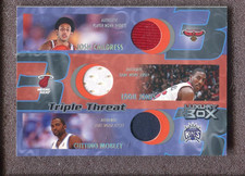 2004-05 Topps Luxury Box Triple Threat #TT-CJM - Childress / Jones /Mobley