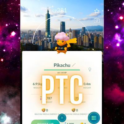 Pokémon Shiny Pikachu BG Taipei Stamp Rally PokéXciting! | mini PTC | Go  