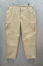 Propper Pants Mens M/S Tan Ripstop Cargo Double Knee Tactical Military Army *