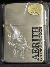 No Oil ZIPPO Final Fantasy VII Aerith Lighter Unopened Collectible Item