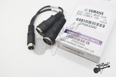 Yamaha ZP893500 MIDI Breakout Cable Reface CP Synthesizer Genuine