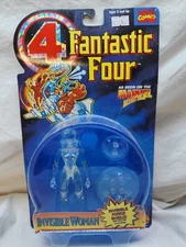 Marvel Comics Fantastic Four 4 INVISIBLE WOMAN Toy Biz 1995 Action Figure New