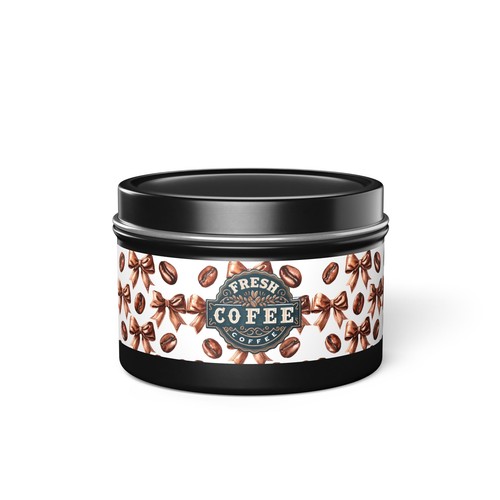 Coffee Scented Tin Candle, Gift for Coffee Lovers, Freshly Brewed Coffee - Picture 22 of 37