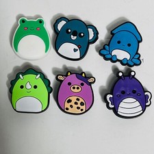 SQUISHMALLOW Crocs Croc charms set of 6 Shoe charms